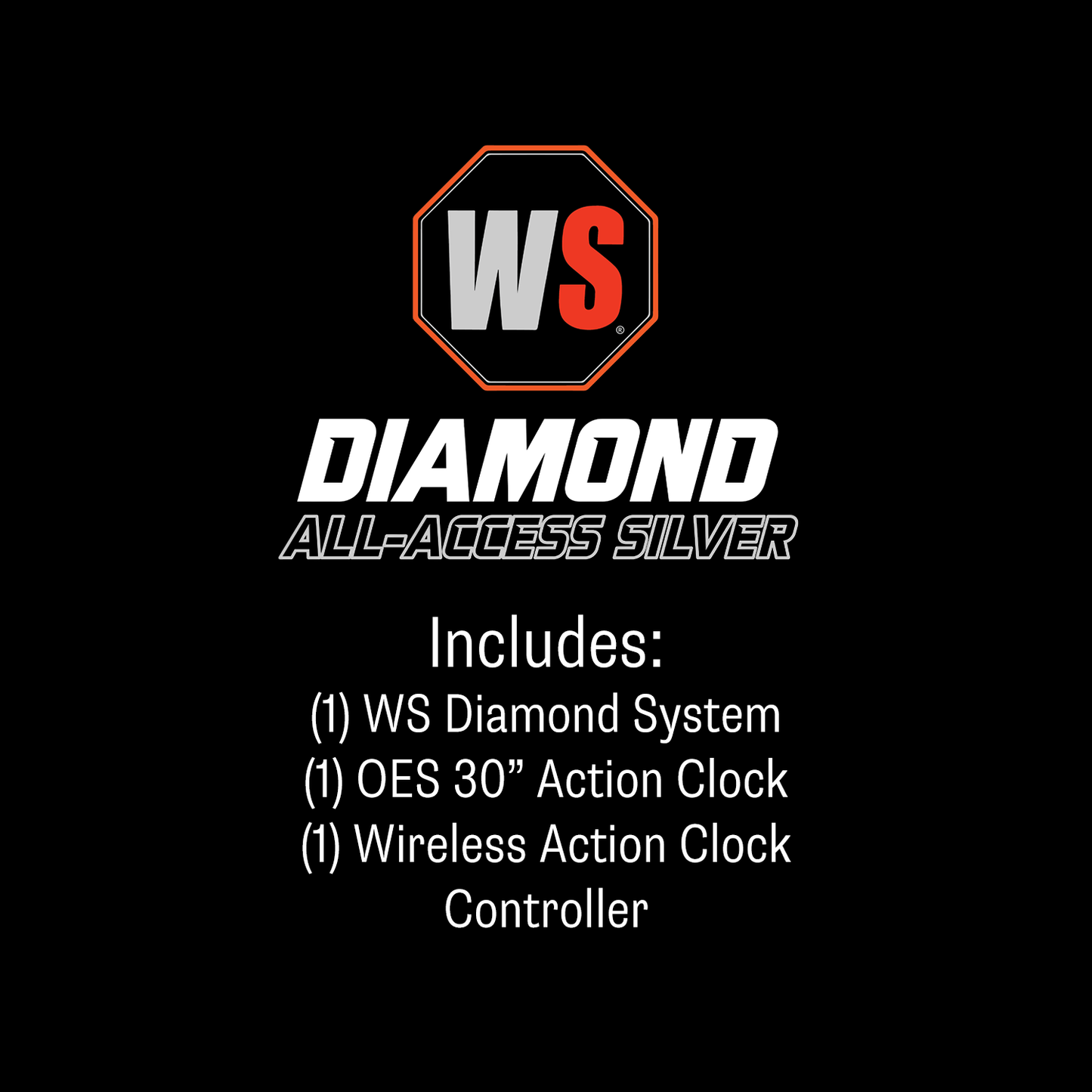 WS Diamond All-Access Silver - 30"